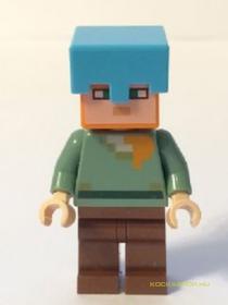 Alex Azúrkék Sisakban (Minecraft)