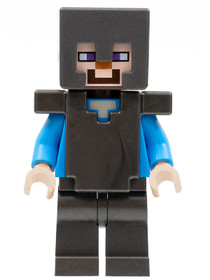 Steve - Pearl Dark Gray Legs, Helmet, and Armor