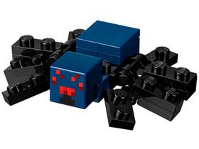 Minecraft Sötétkék Pók