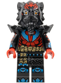 Lord Ras - Red Markings, Black Shoulder Armor