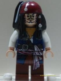 Jack Sparrow Kapitány Kannibálnak Öltözve