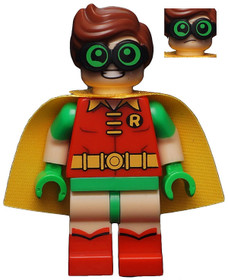 Robin minifigura köpennyel