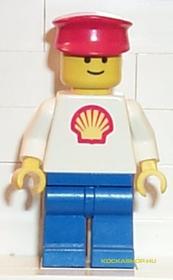 Minifigura Shell logóval