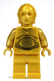 C-3PO arany minifigura