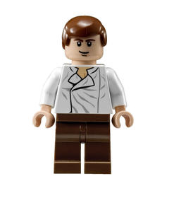 Han Solo, vöröses barna alsóban