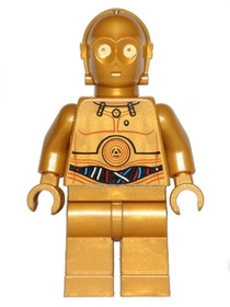 C-3Po-Színes Vezetékes Mintával