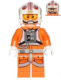 Luke Skywalker pilótaruhában - Védőszemüveges Arccal