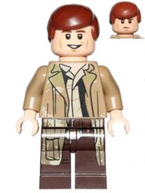 Han Solo endori ruhában - Komor Arccal