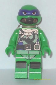 Donatello Búvár ruhában