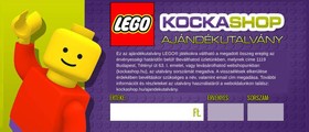 LEGO ajándékutalvány