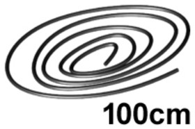 Fekete 100 cm-es Zsinór (4297719)