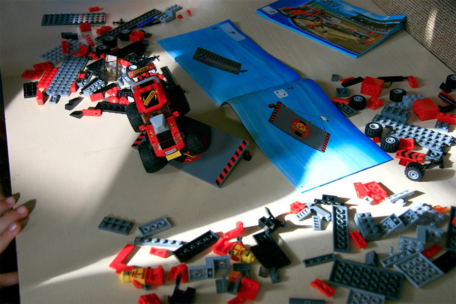 MonsterTruck szállítójárművel