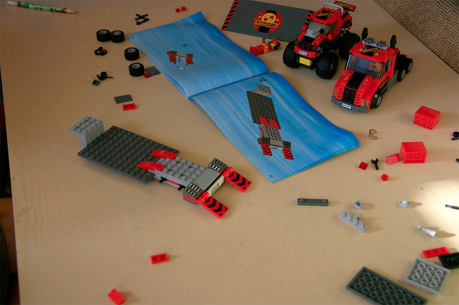 MonsterTruck szállítójárművel