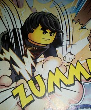 Cole a Ninjago magazinban