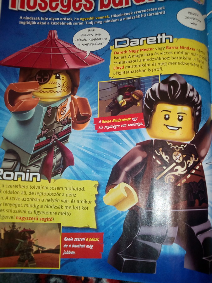 Cole a Ninjago magazinban