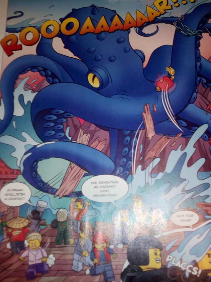 Cole a Ninjago magazinban