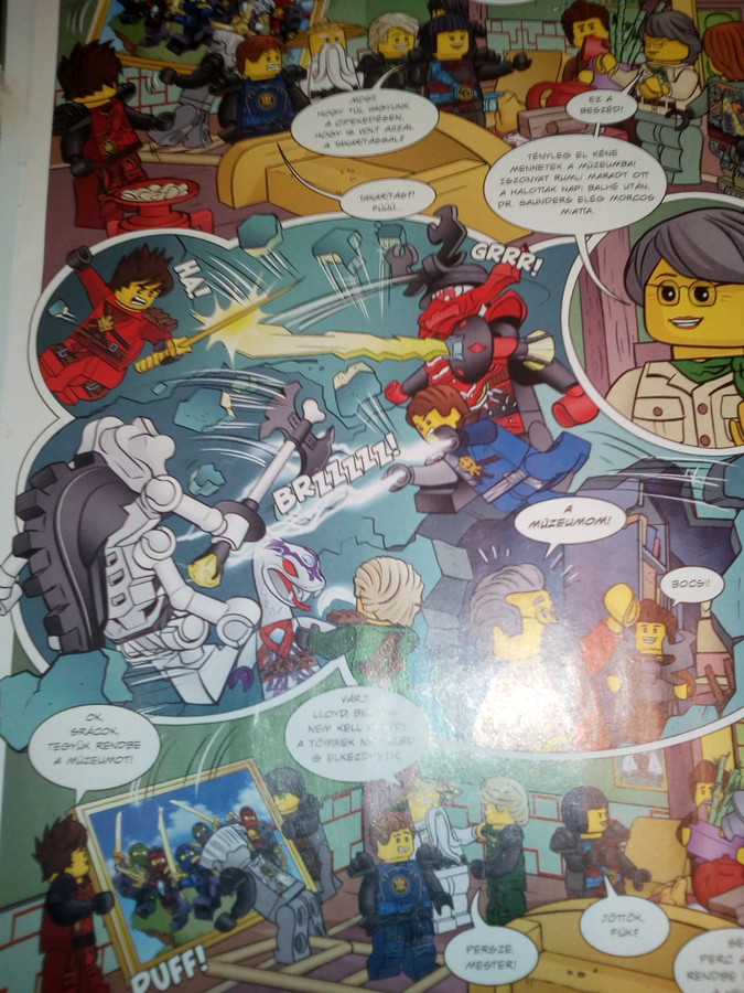Cole a Ninjago magazinban