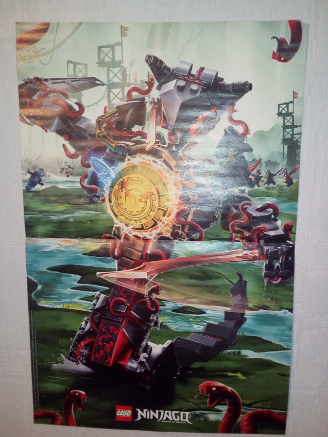 Cole a Ninjago magazinban