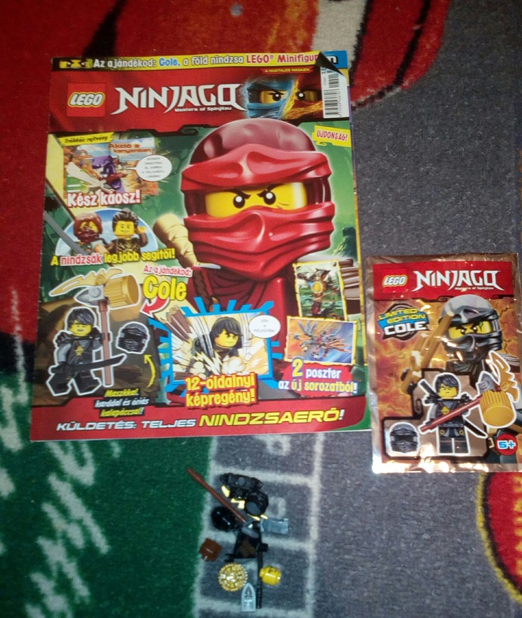 Cole a Ninjago magazinban