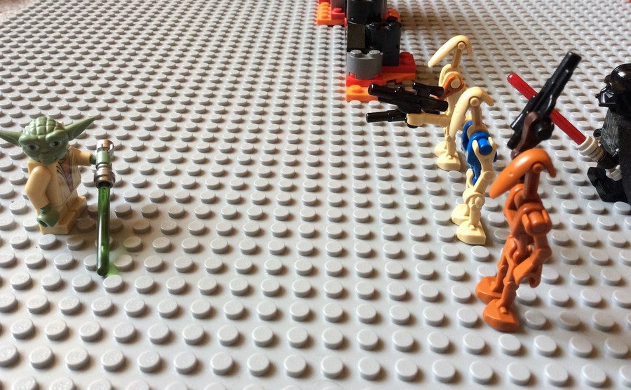 Yoda VS Darth Vader