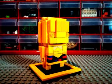 Egyedi Brickheadz figura C-3po