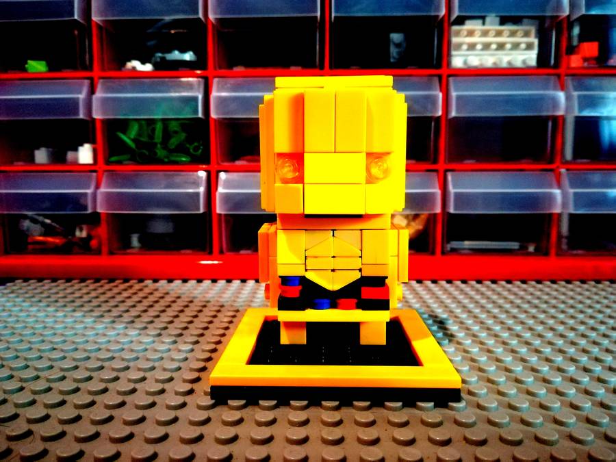 Egyedi Brickheadz figura C-3po