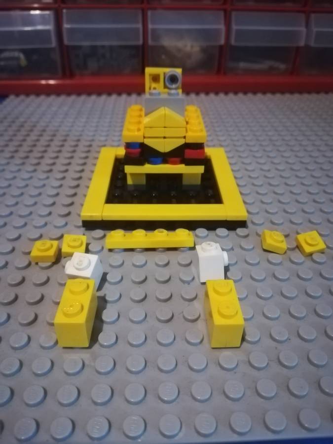 Brickheadz C-3po lépésenként