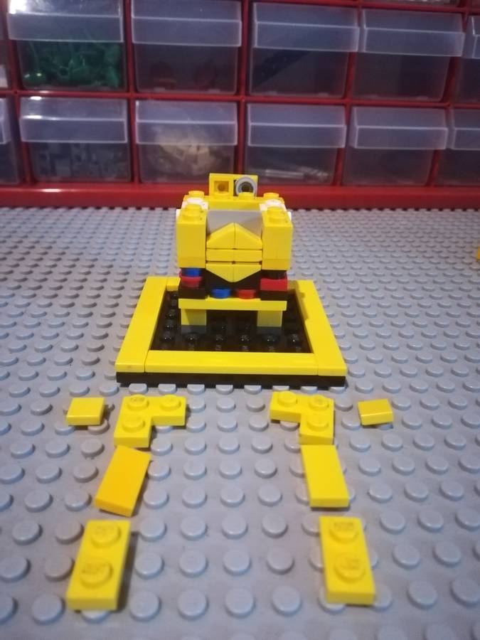 Brickheadz C-3po lépésenként