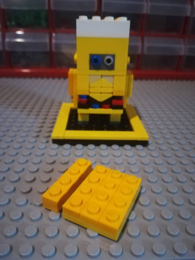 Brickheadz C-3po lépésenként