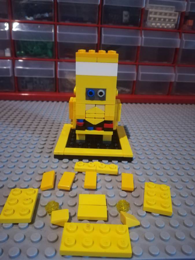 Brickheadz C-3po lépésenként