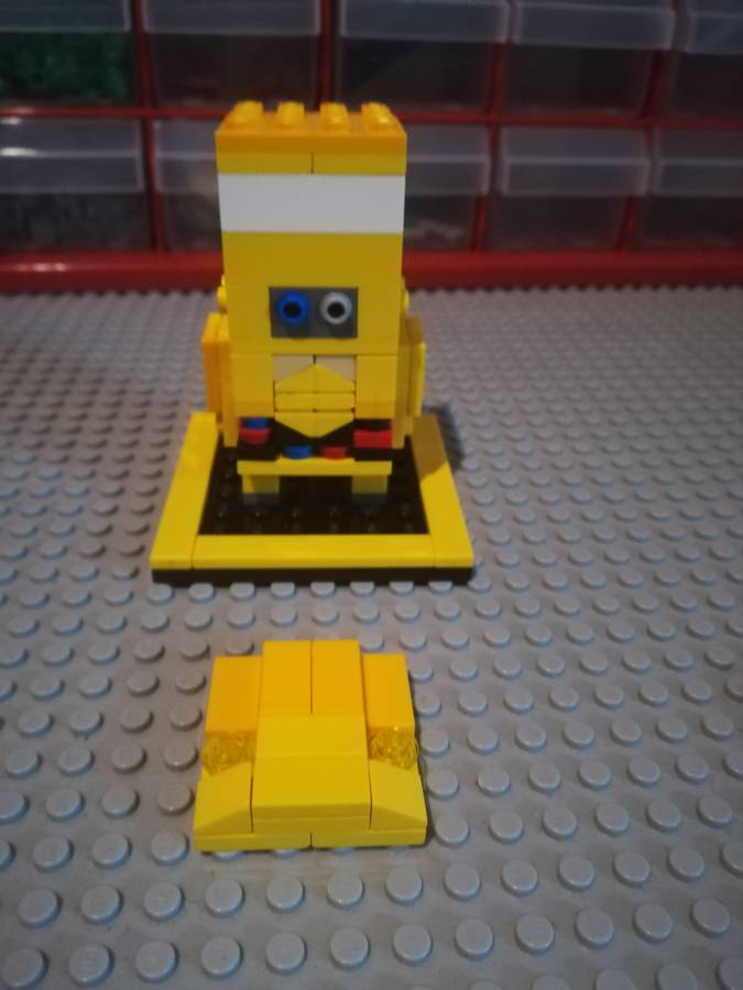 Brickheadz C-3po lépésenként