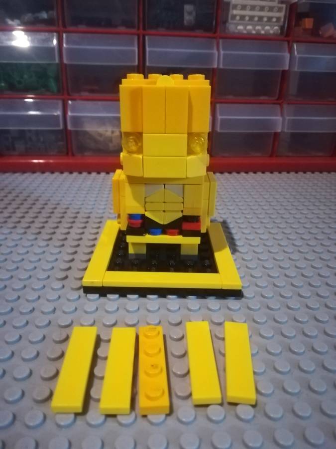Brickheadz C-3po lépésenként