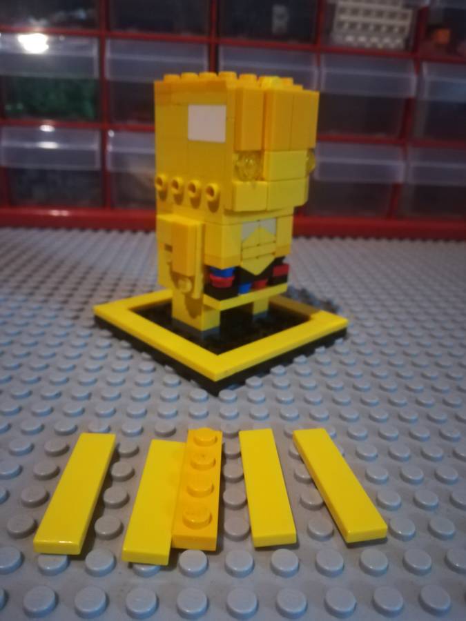 Brickheadz C-3po lépésenként