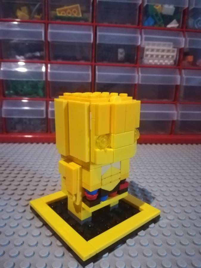 Brickheadz C-3po lépésenként