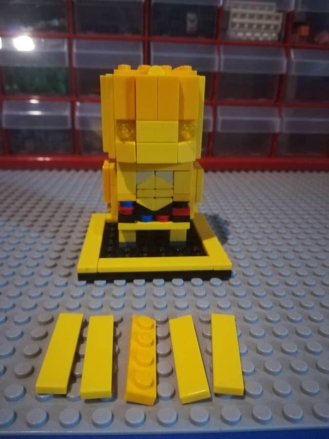 Brickheadz C-3po lépésenként