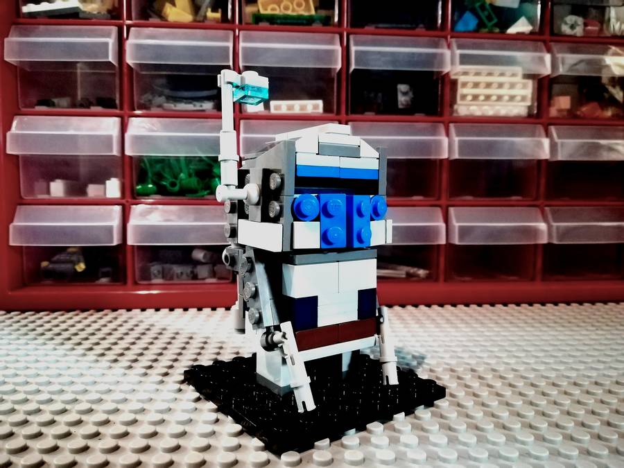 Egyedi Brickheadz figura: Jango Fett