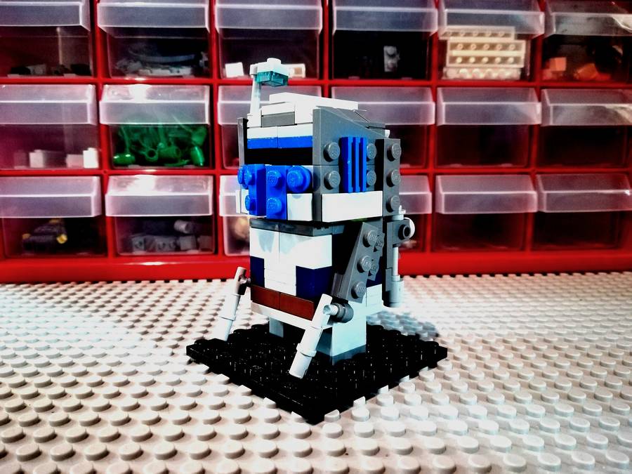 Egyedi Brickheadz figura: Jango Fett