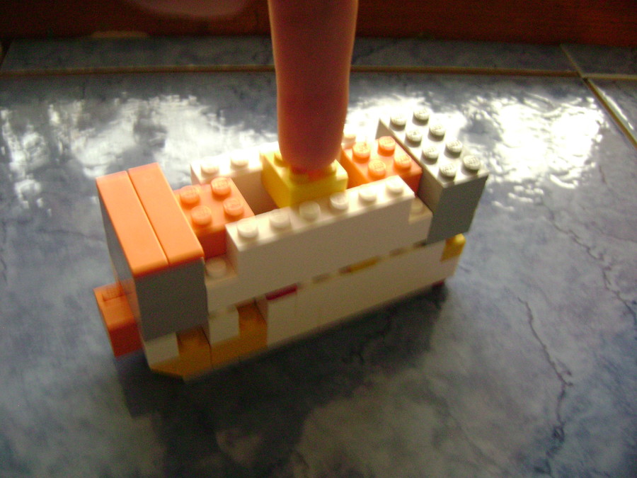 Lego gombos zár