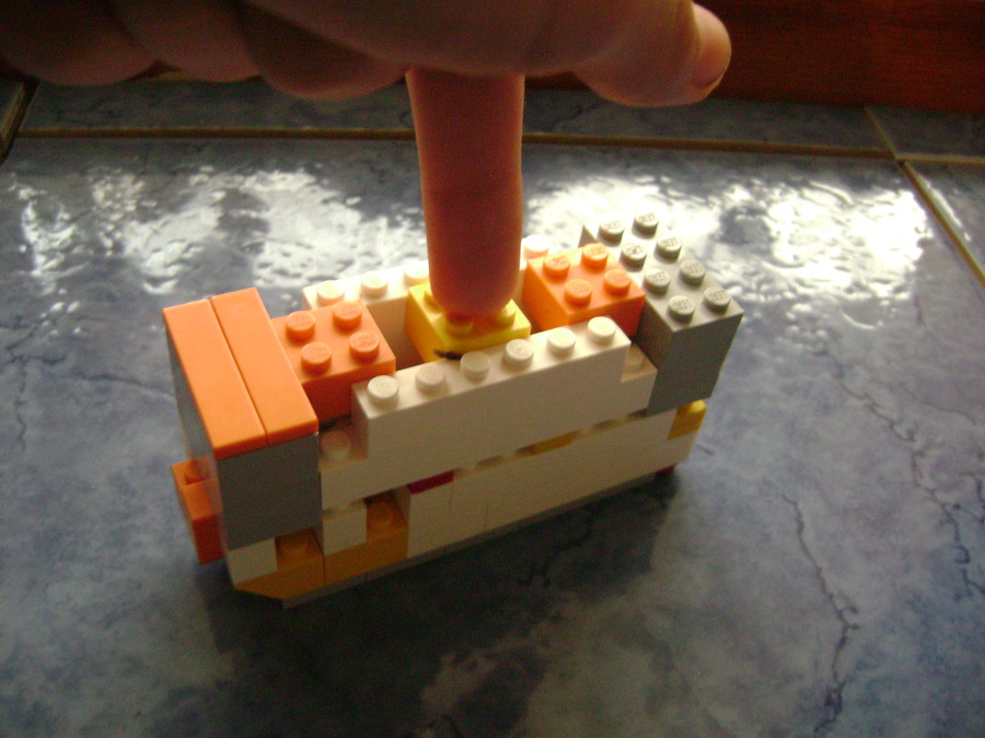 Lego gombos zár