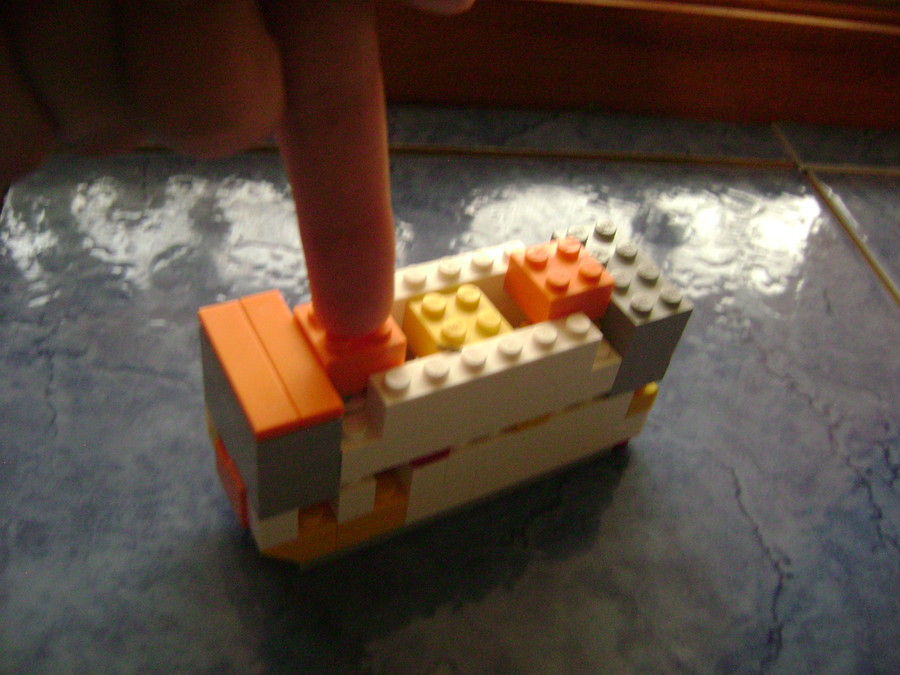 Lego gombos zár