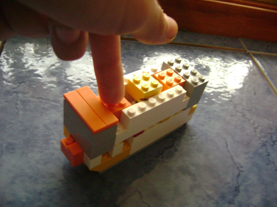 Lego gombos zár