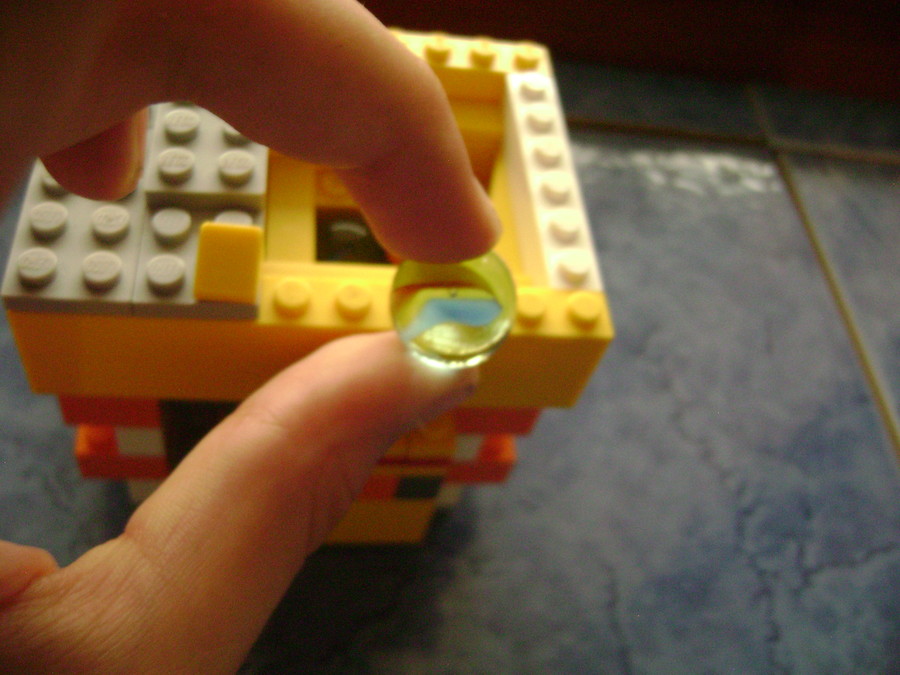 Lego üveg golyó adagoló