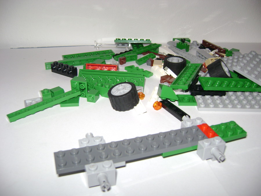 6743 platós kocsi