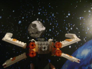 LEGO Star wars X-wing starfighter II.