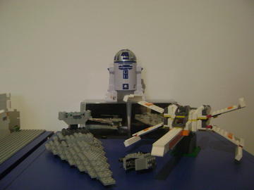Star wars Csillagromboló,X-szárnyú és mini Millenium falcon