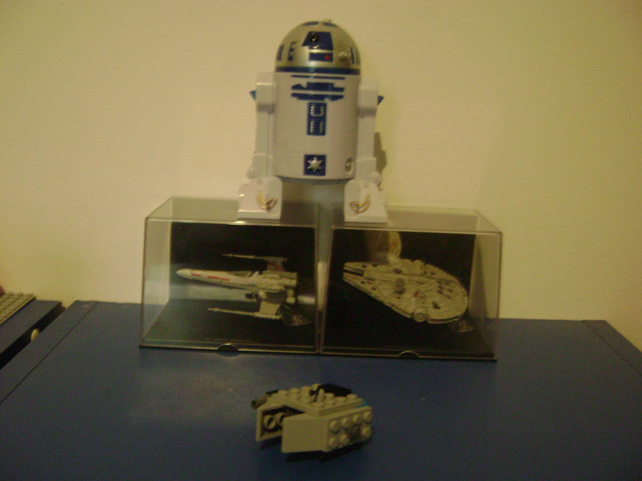 Star wars Csillagromboló,X-szárnyú és mini Millenium falcon