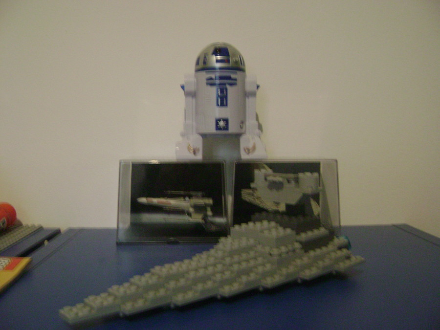 Star wars Csillagromboló,X-szárnyú és mini Millenium falcon