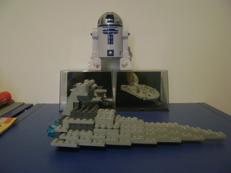 Star wars Csillagromboló,X-szárnyú és mini Millenium falcon