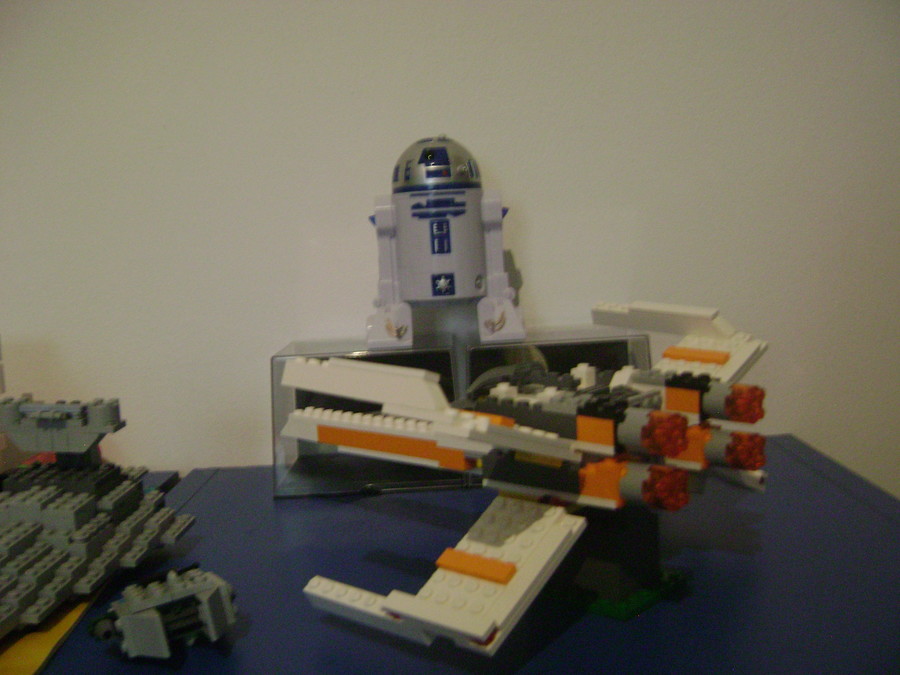Star wars Csillagromboló,X-szárnyú és mini Millenium falcon