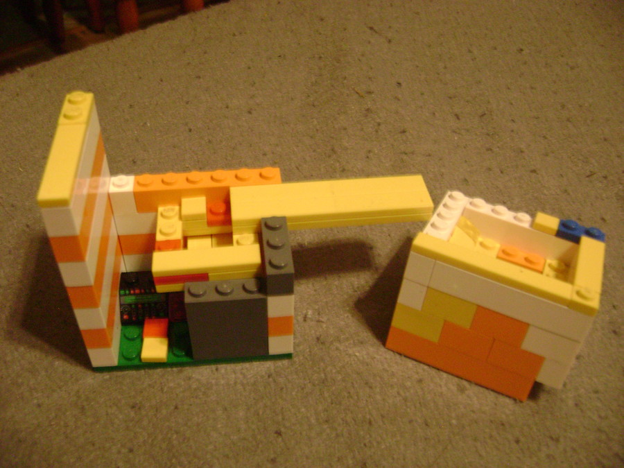 Működő LEGO flipper :)